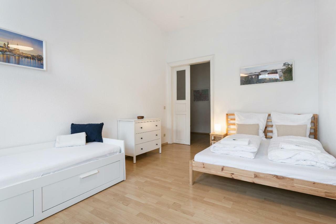 Ruhiges Apartment Am Rande Des Szeneviertels Dresden Exterior foto